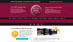 Ministry Web Designing
